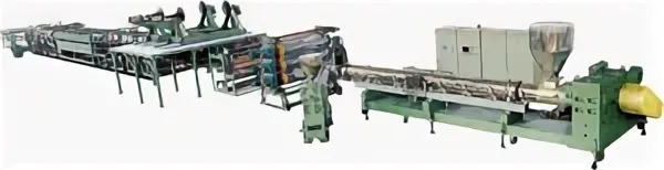 Aluminium-plastic composite profile extrusion line